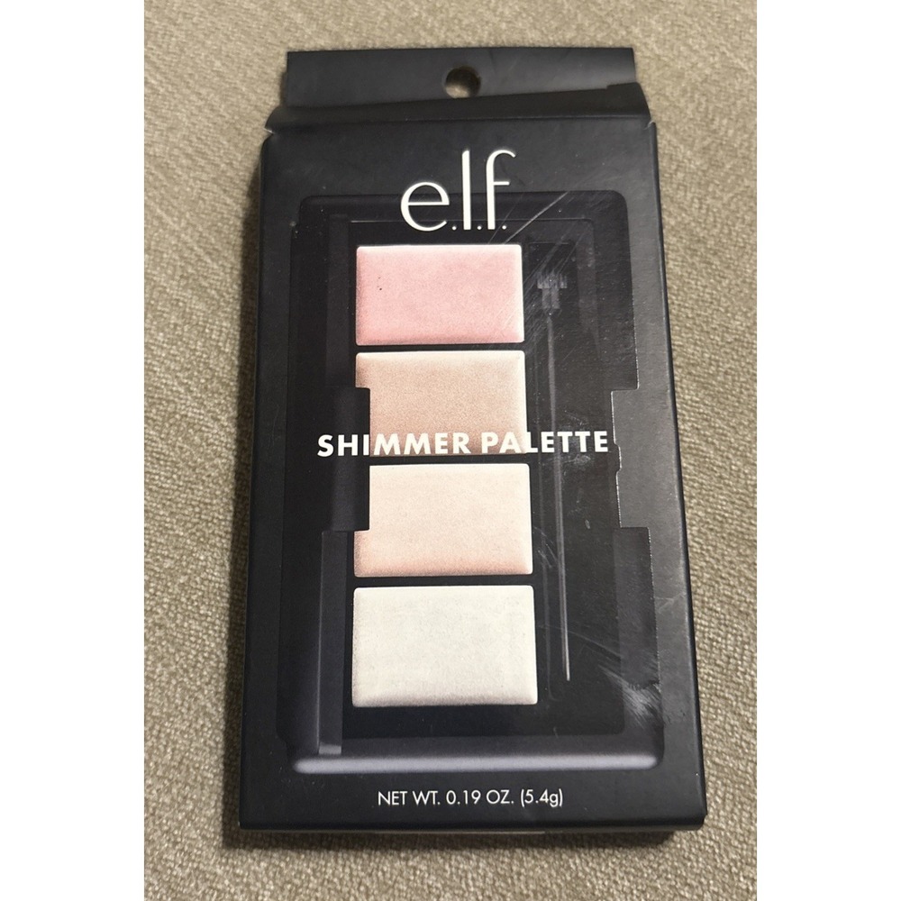 e.l.f. Shimmer Palette NIB #83288 'Creamy Lightweight Shimmers' Discontinued HTF